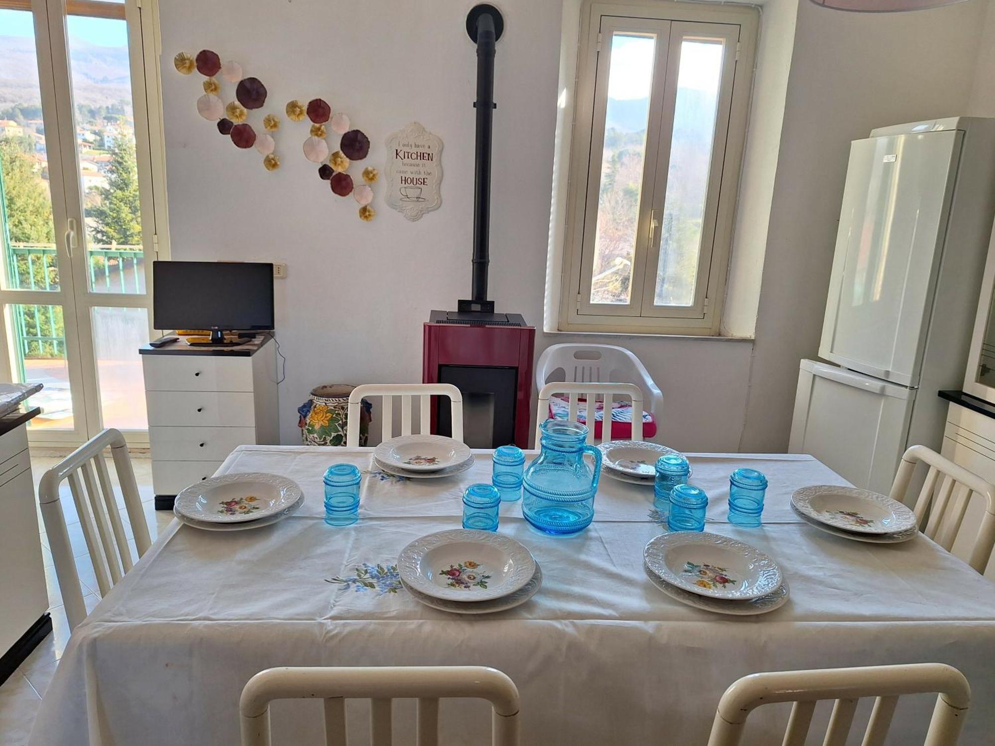 Casa Maria Castel Del Piano Appartamento Vista Montagna In Zona Centrale ภายนอก รูปภาพ