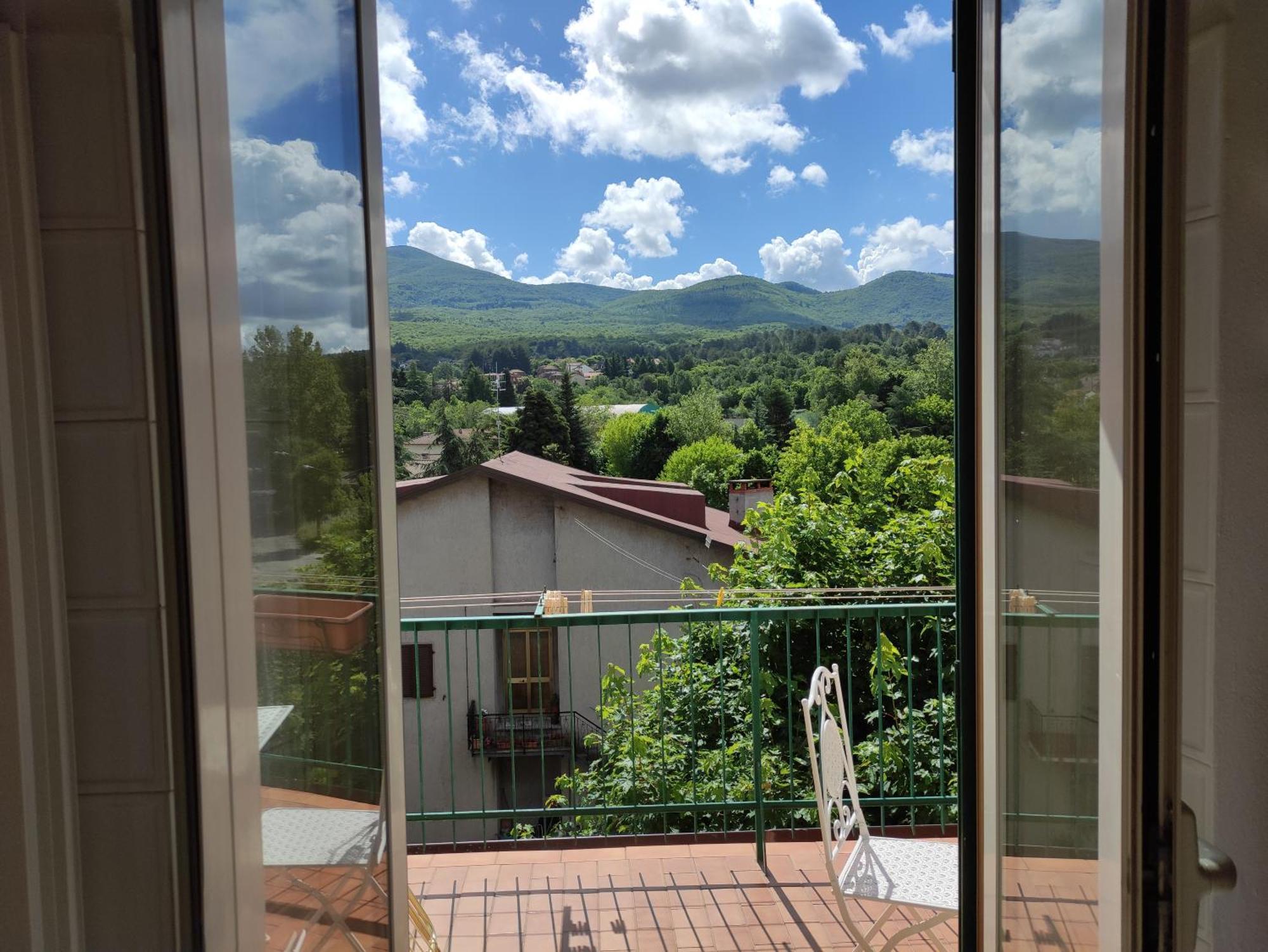 Casa Maria Castel Del Piano Appartamento Vista Montagna In Zona Centrale ภายนอก รูปภาพ